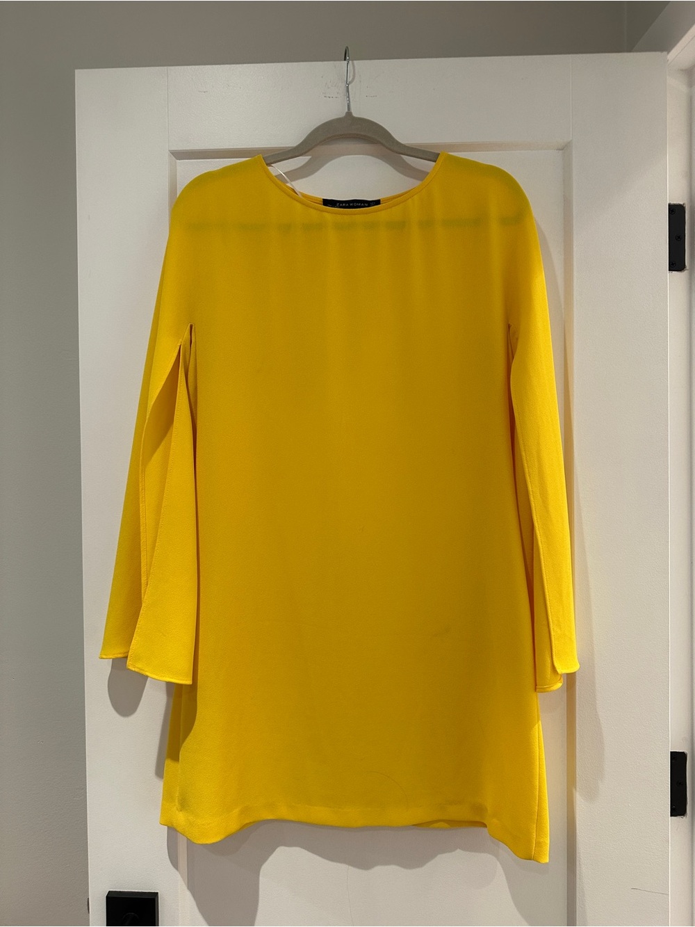 Zara Sunny Yellow Mini Dress